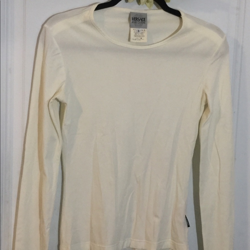 Versace jeans couture top LS